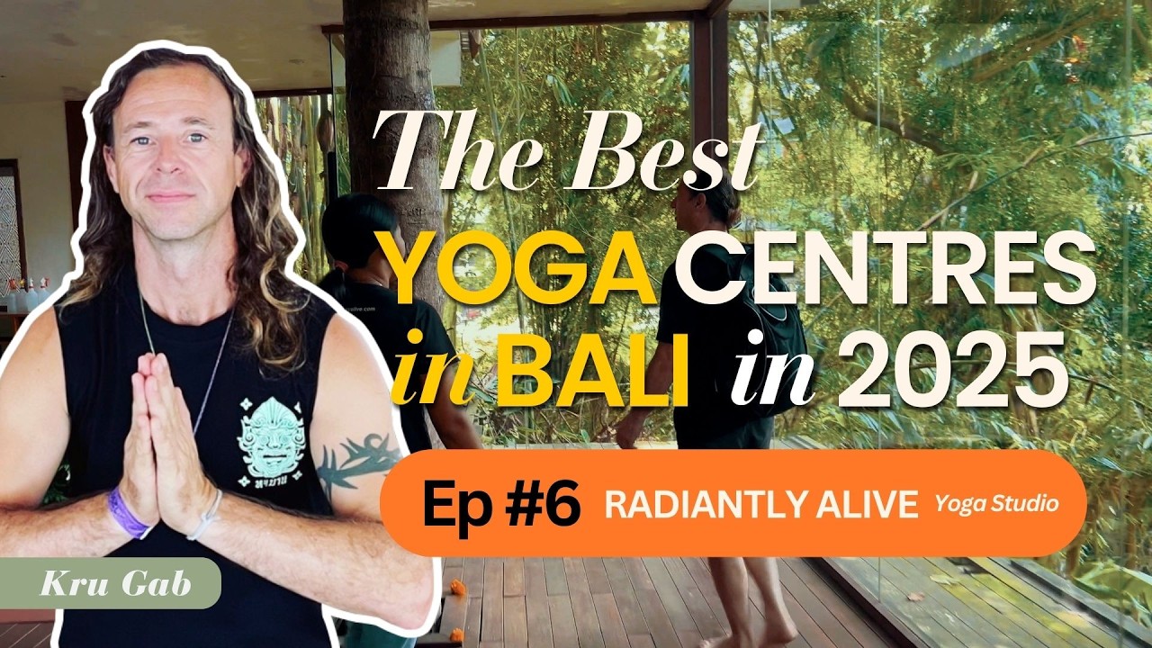 Best Yoga Centres in Bali in 2025. Ep6 Radiantly Alive