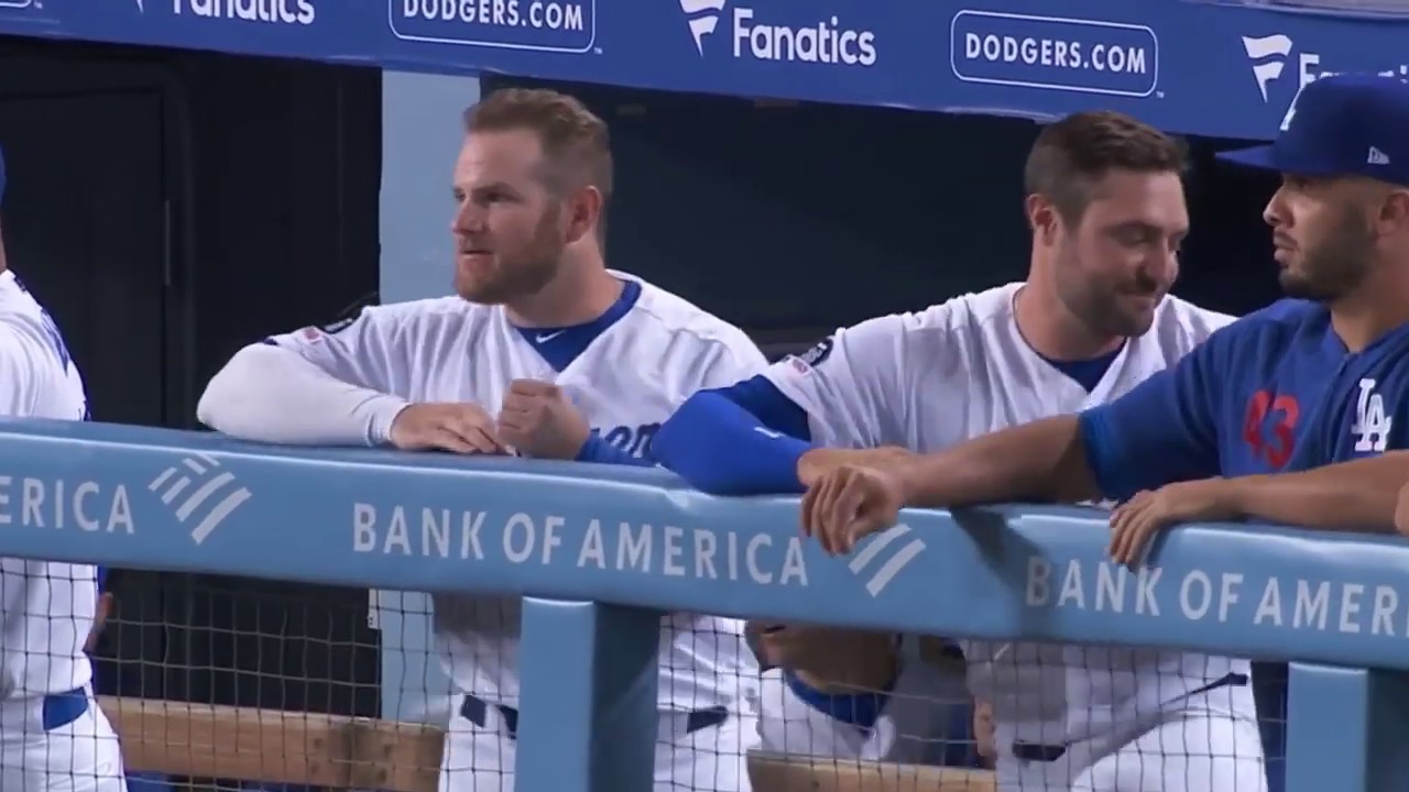 benches clear and words are exchanged after the dbacks beat the dodgers in the 11th inning