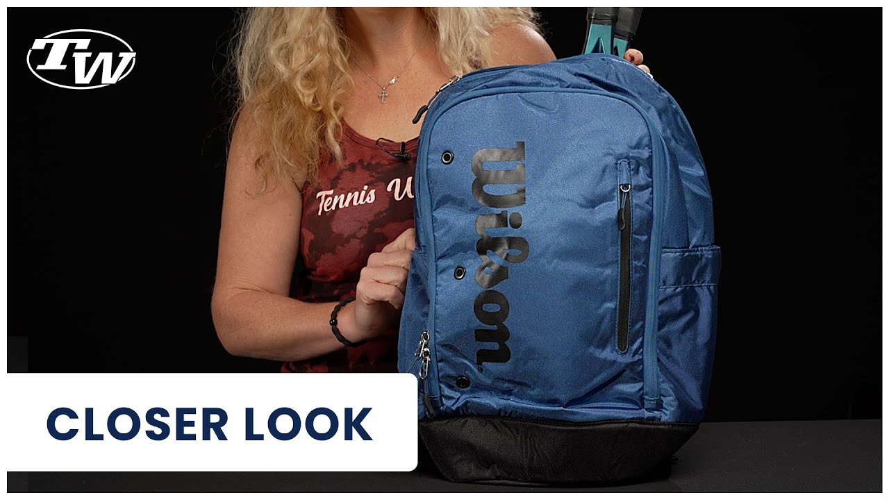 Take a closer look at the Wilson Tour Ultra Tennis Backpack Bag