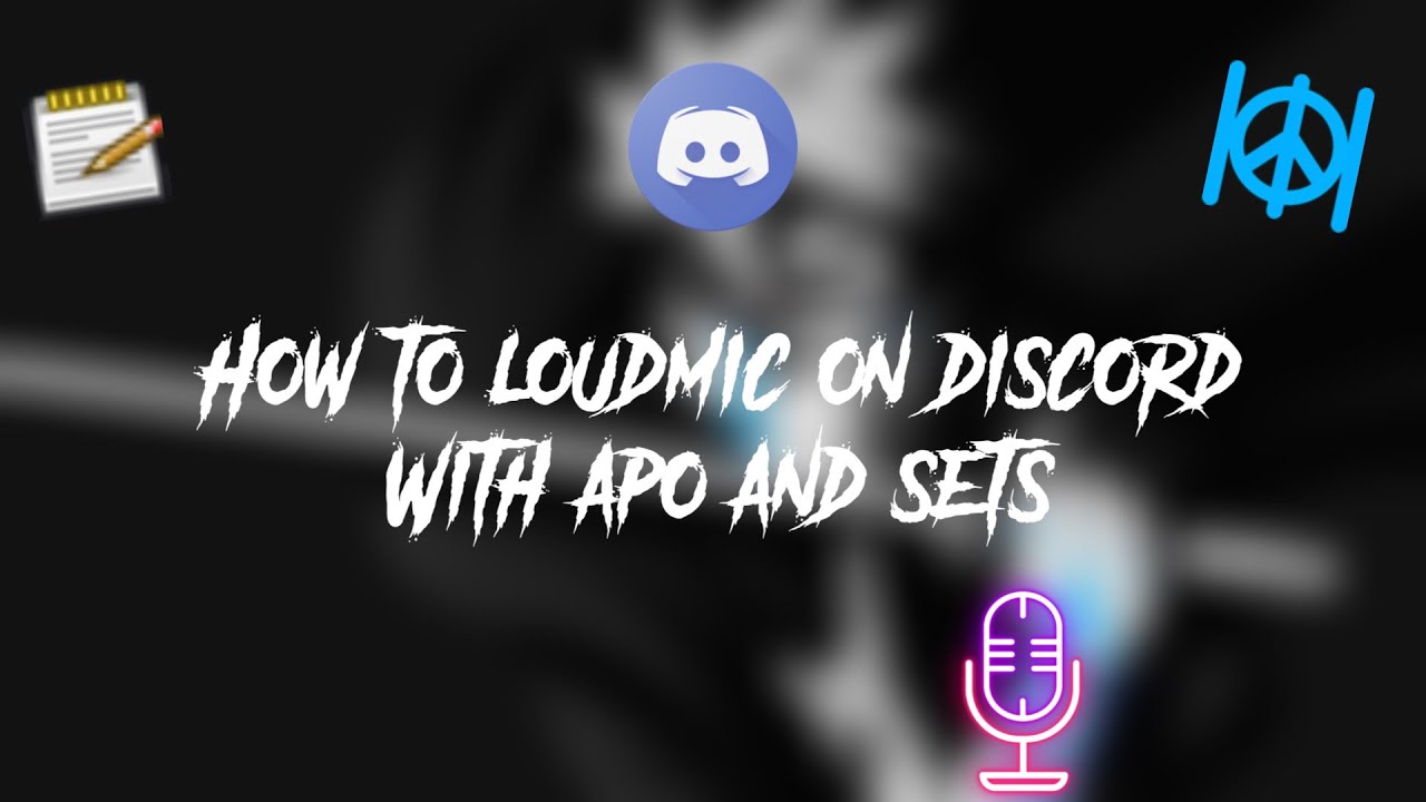 HOW TO LOUD MIC ON DISCORD WITH EQUALIZER APO + SETS (DISCORD PACKING)