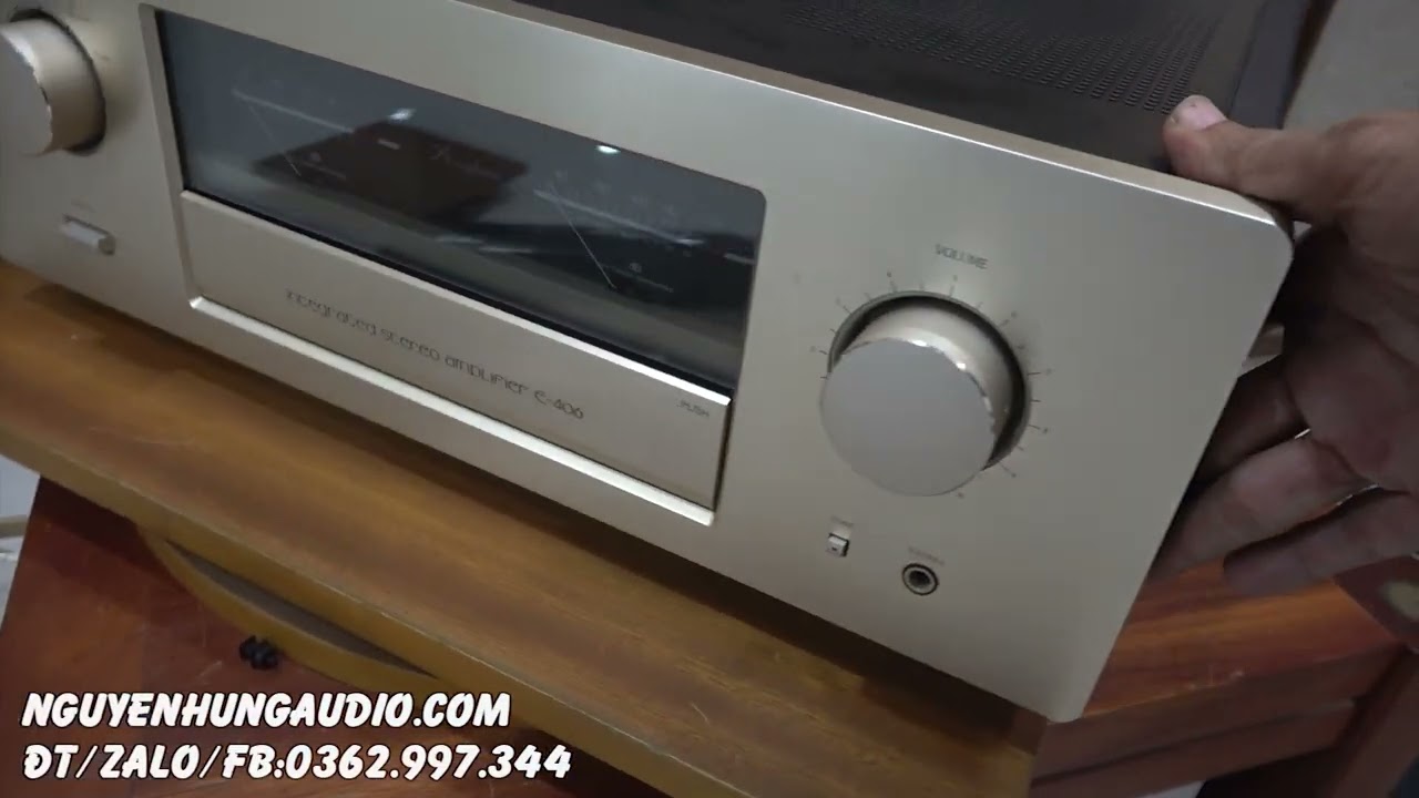 đánh TANNOY B&W,JBL lên bờ xuống ruộng với ACCUPHASE E406 giá cực tốt