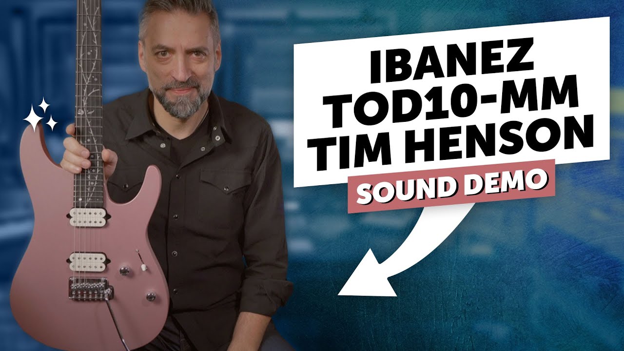 Tim Henson Signature Model | Ibanez TOD10-MM | Sound Demo