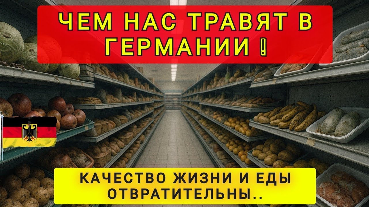 КАЧЕСТВО ЖИЗНИ В ГЕРМАНИИ УПАЛО В 5 РАЗ ❗