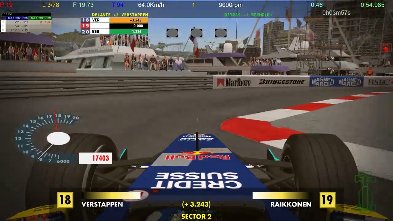 RAIKKONEN MONACO 2001