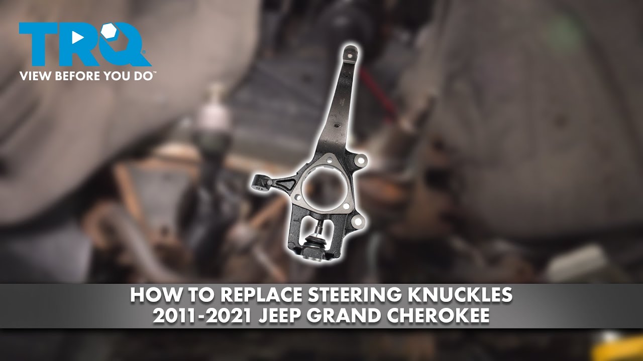 Как заменить передние поворотные кулаки на Jeep Grand Cherokee 2011-2021