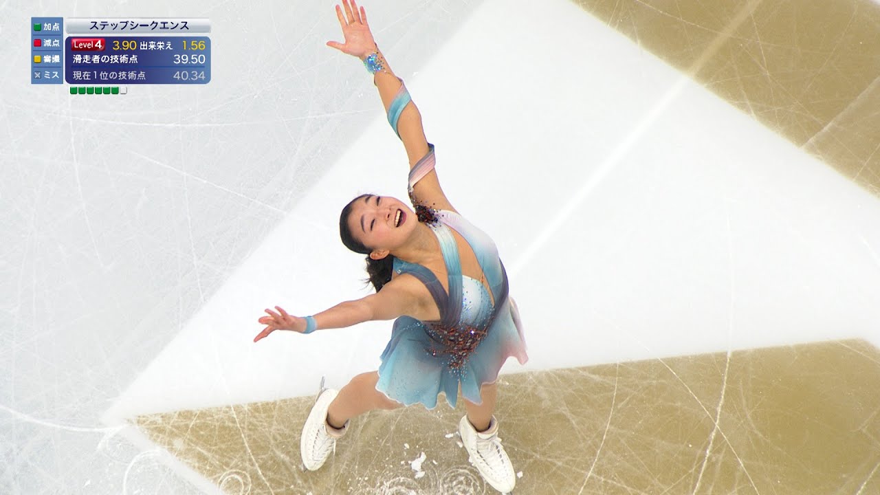 坂本花織 女子SP１位 ＜ノーカット＞ 【全日本フィギュア2021】