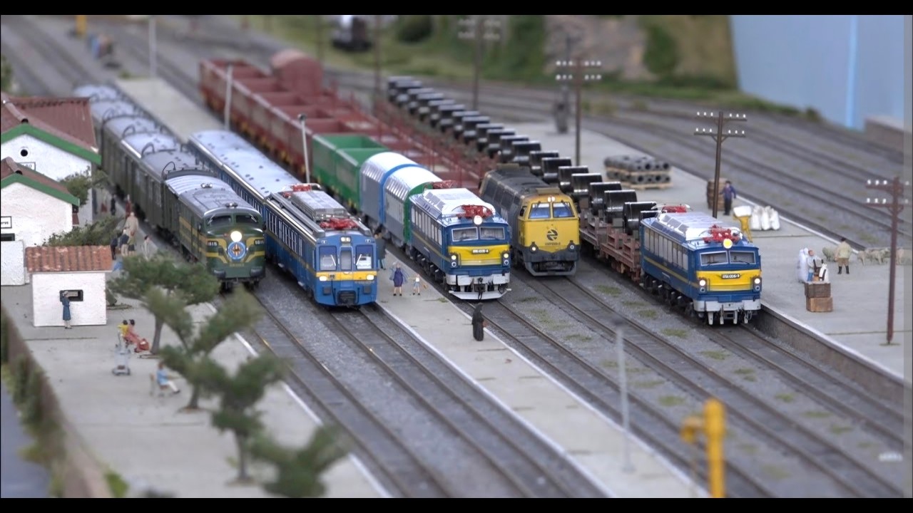 Maqueta de TRENES - ASVAFER