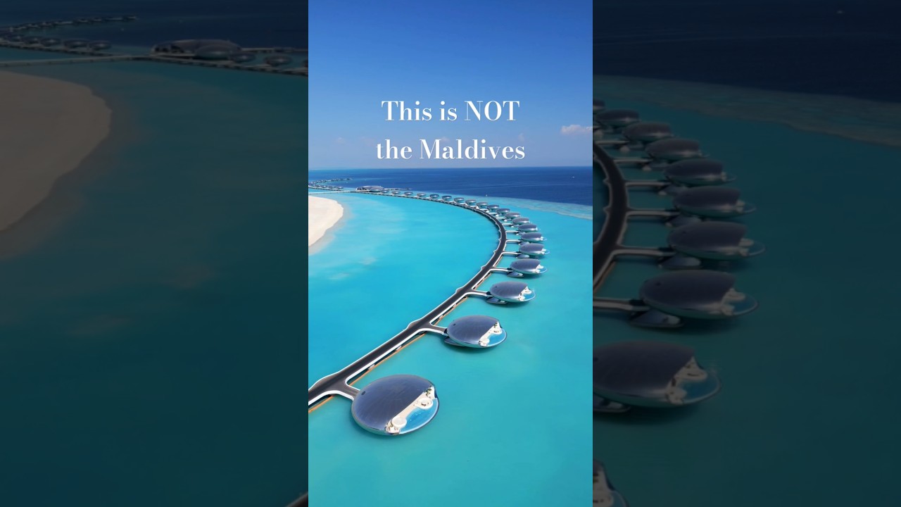 This is not the Maldives. This is Shebara Resort, Saudi Arabia 😍 #shebara #saudiarabia