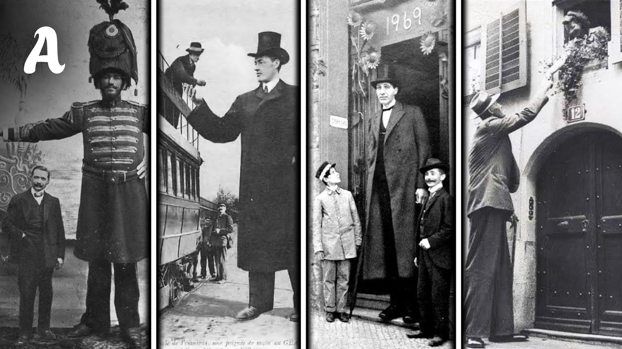 La Race des Géants a Existé. Des Photos Rares Qui le Prouvent