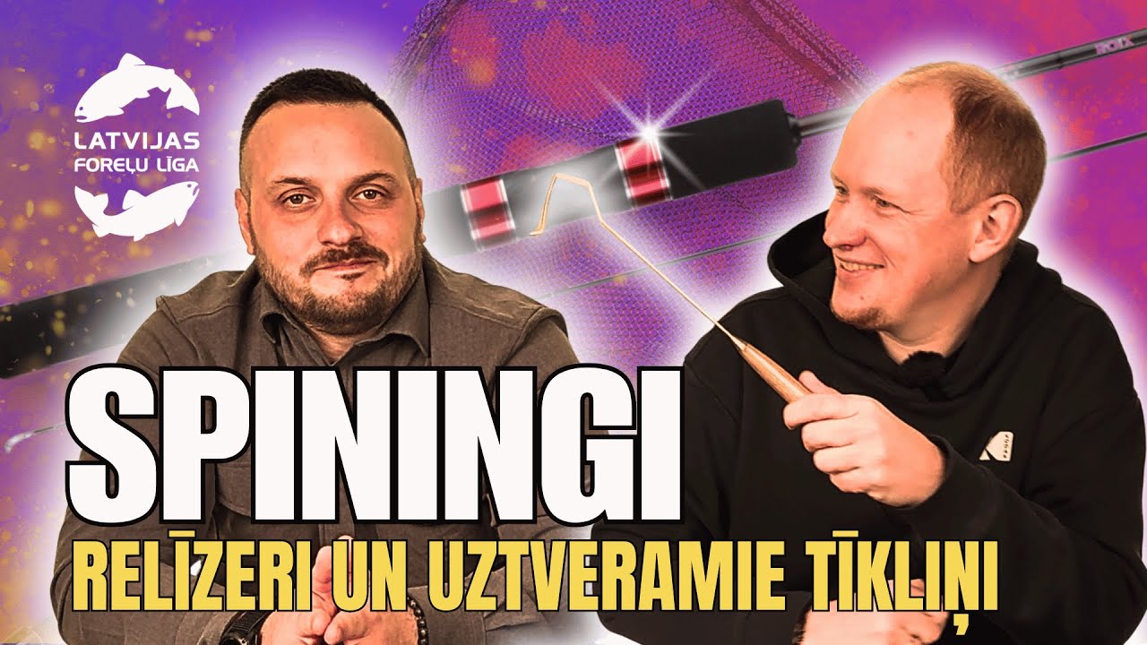 Foreļu inventāra ceļvedis: Spiningi, relīzeri un tīkliņi