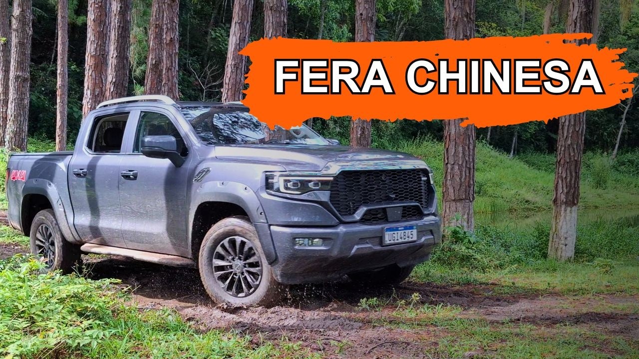 A picape que parece um caminhão? Testei a Foton Tunland V9 Diesel Híbrida! Vale a pena?