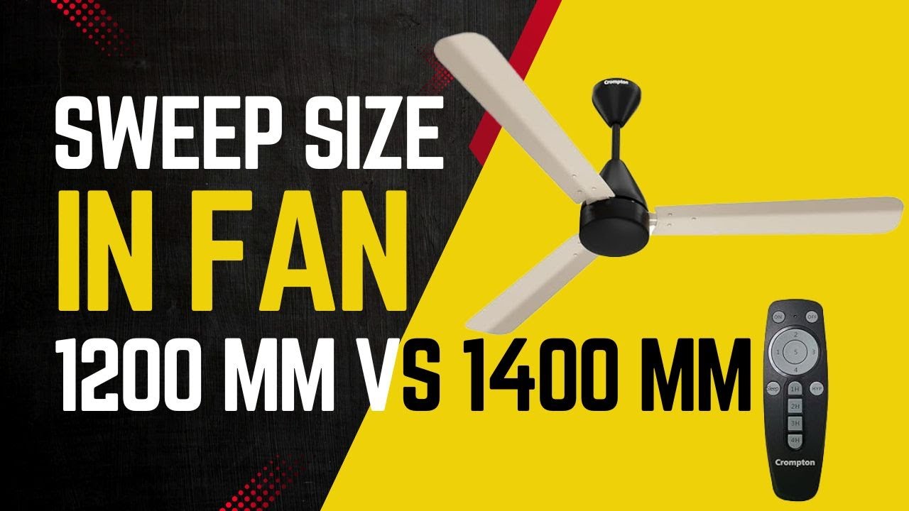 Ceiling Fan Buying Guide 2025 🌀 Sweep Size in a Fan? 🌀 Ceiling Fan Size Guide 🌀1200 mm Fan vs 1400mm