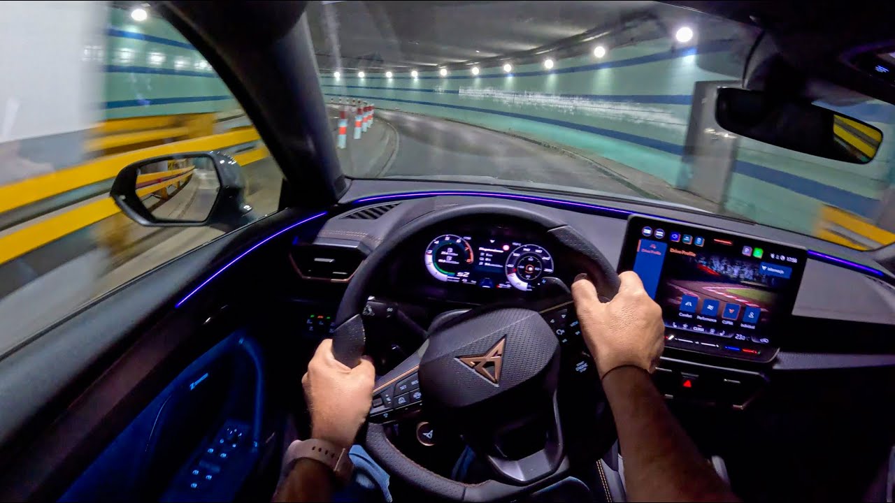 NEW Cupra Leon Sportstourer Night (1.5 e-HYBRID 272 hp) | POV Test Drive #2246 Joe Black