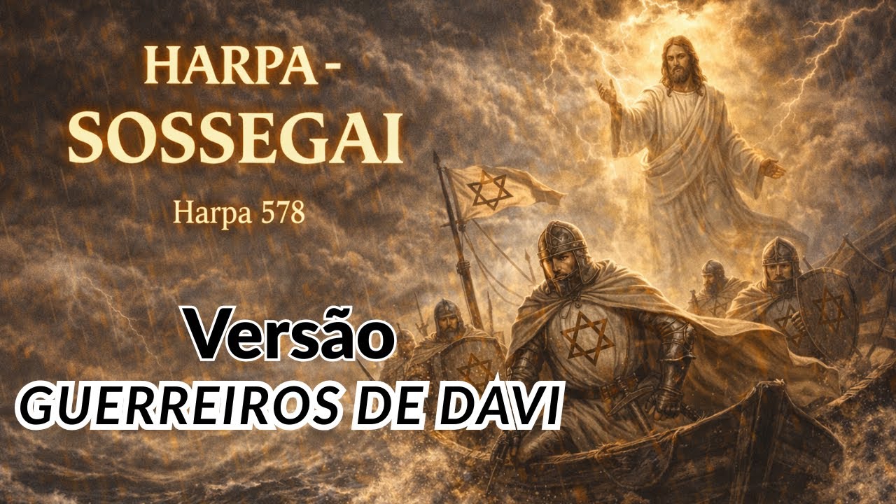 SOSSEGAI (Versão Guerreiros de Davi) | Harpa Cristã 578