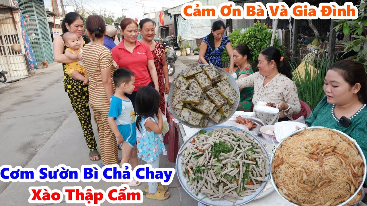 Mê Mẩn Món| Cơm Sườn Bì Chả | Xào Thập Cẩm Chay Lề Đường Chuẩn Vị Nhà Làm Ai Cũng Muốn Thử/ #NSĐQ