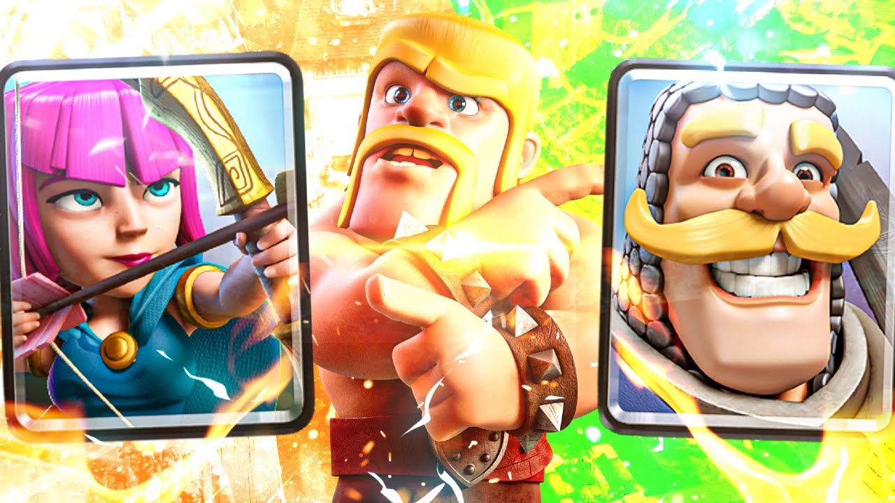 Beating Clash Royale With ONLY Common Cards