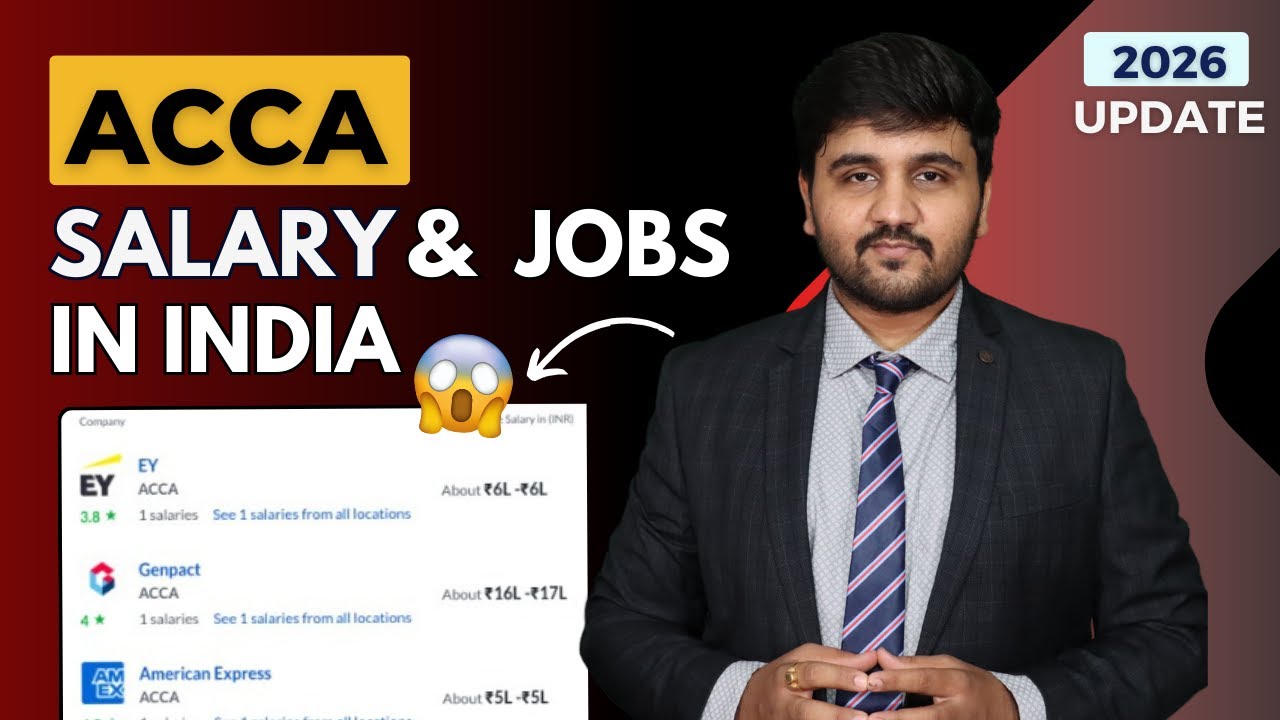 ACCA Salary & Jobs In India [Freshers & Big 4] In 2026 | ACCA Career Opportunities in India