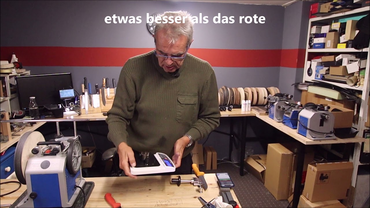 Vergleich Filz Rad 1µm und Composite Rad von Tormek, wer entgratet besser?