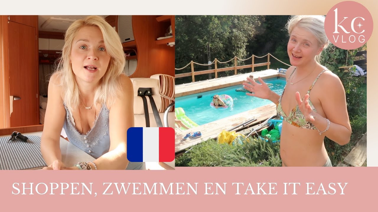 ZWEMMEN, SHOPPEN. & Take it EASY | Camper VAKANTIE VLOG | Kellycaresse Momlife & Mindset