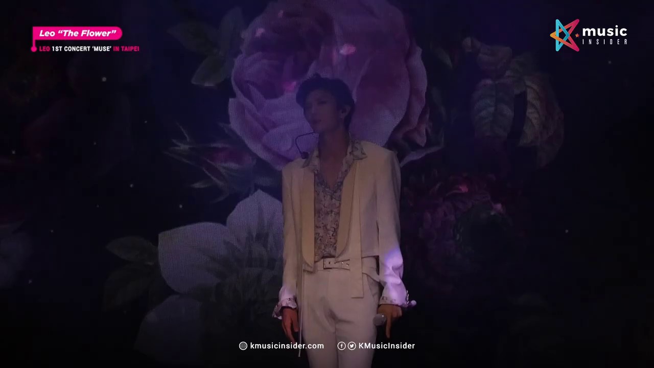LEO Performs "The Flower + Blossom Tears + Free Tempo" at His First Solo Concert 
