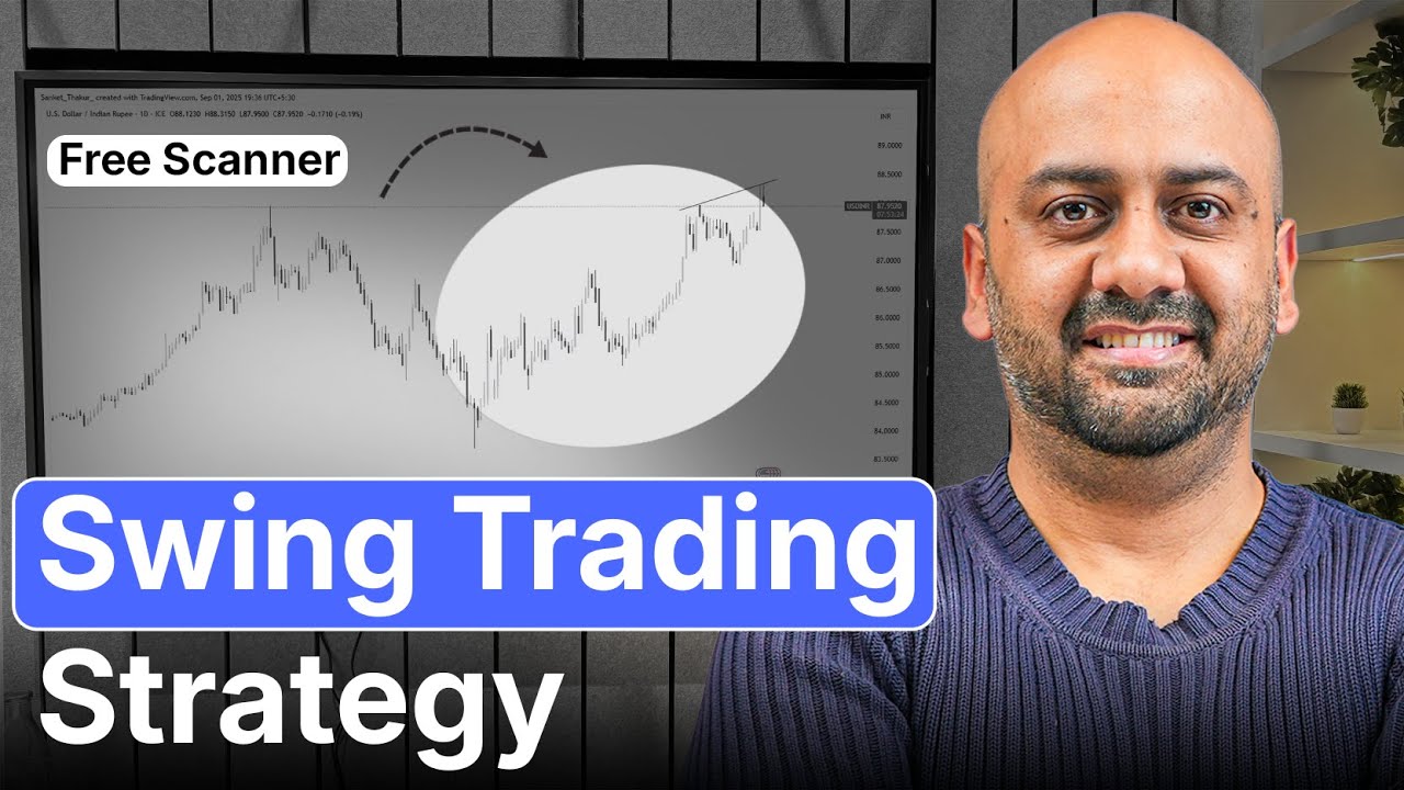 Best Swing Trading Strategy in LIVE markets | Daily Income | Himanshu Arora