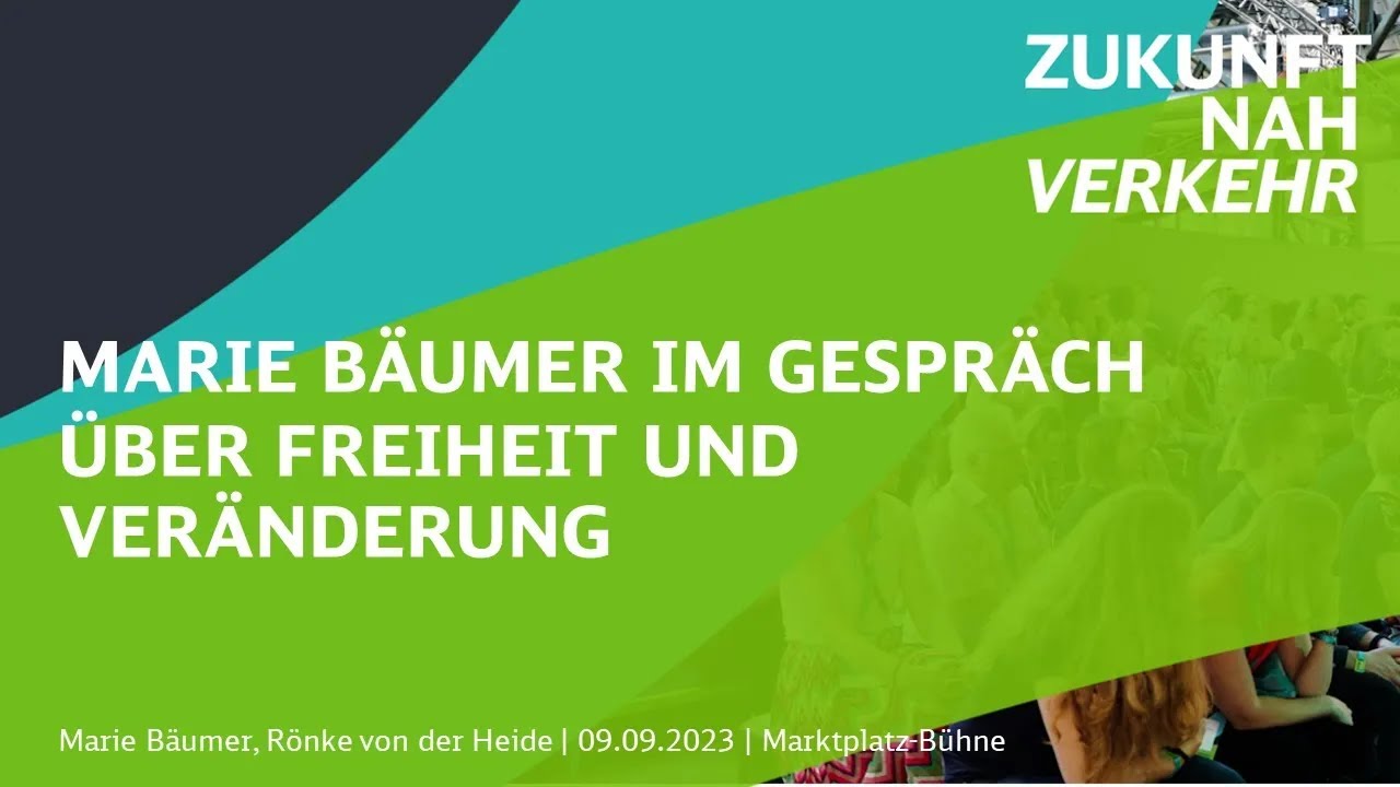 Marie Bäumer im Gespräch über Freiheit und Veränderung // #ZNV23