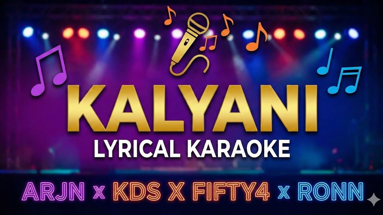 ARJN x KDS x FIFTY4 x RONN - KALYANI (Karoke + Lyrics) Viral Area