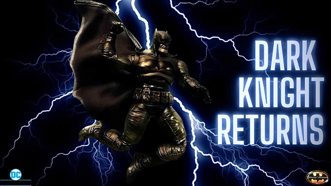 McFarlane DC Multiverse Batman The Dark Knight Returns Cover Recreation Action Figure Review