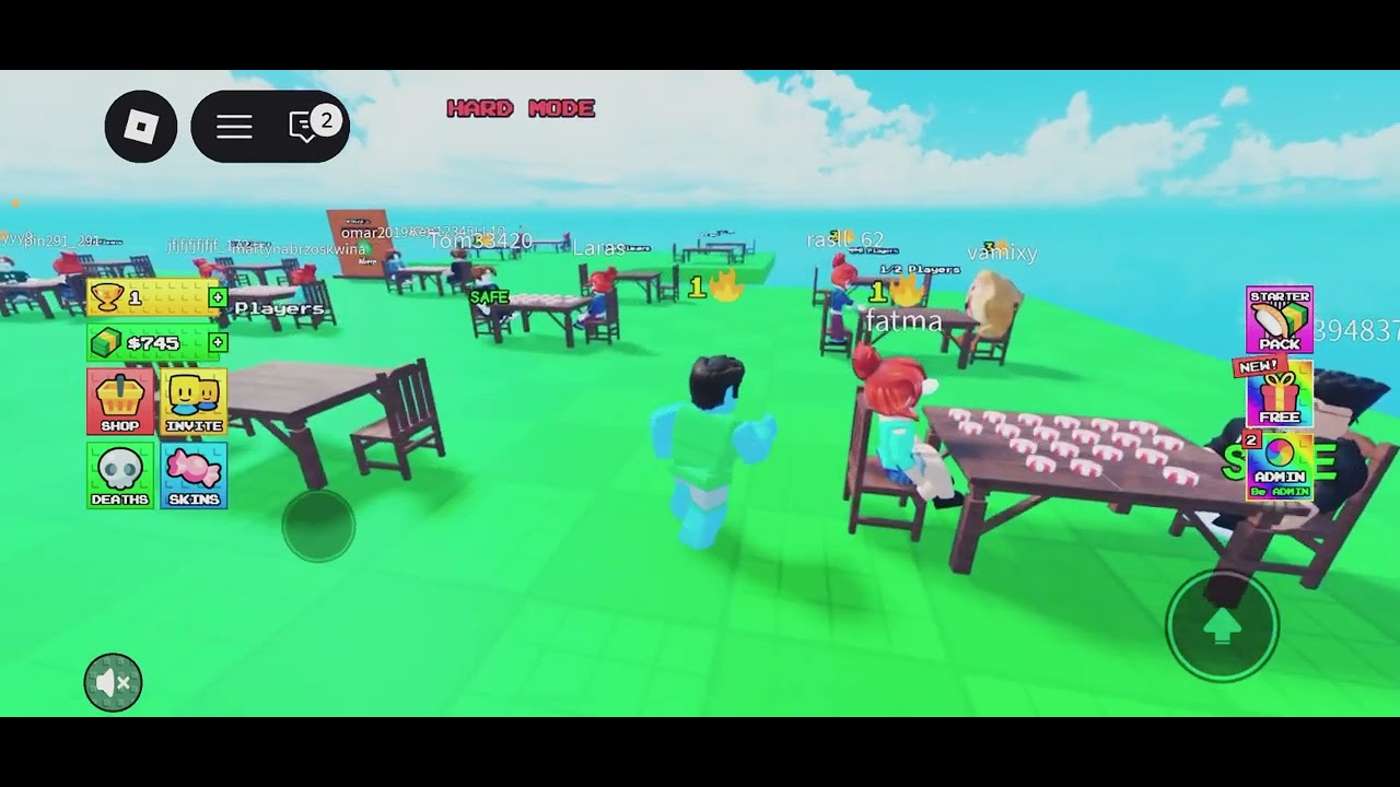 I played poison or candy on Roblox😏