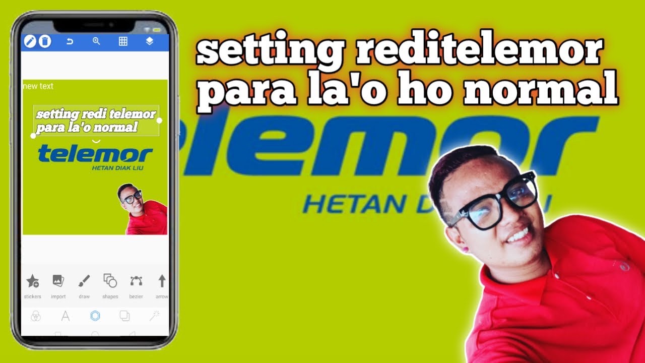 maneira hadia rede (jaringan) telemor para suport ho diak