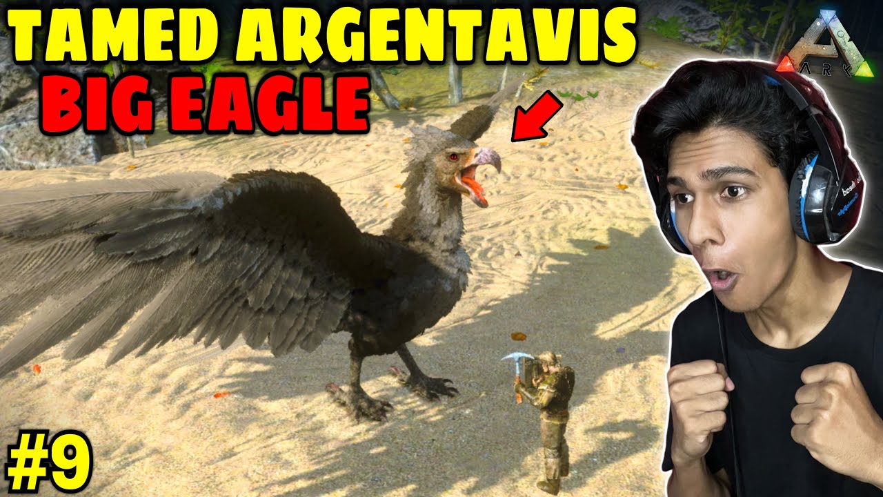 I Tamed a Argentavis 😱 Without Trap - Ark Mobile Gameplay in Hindi