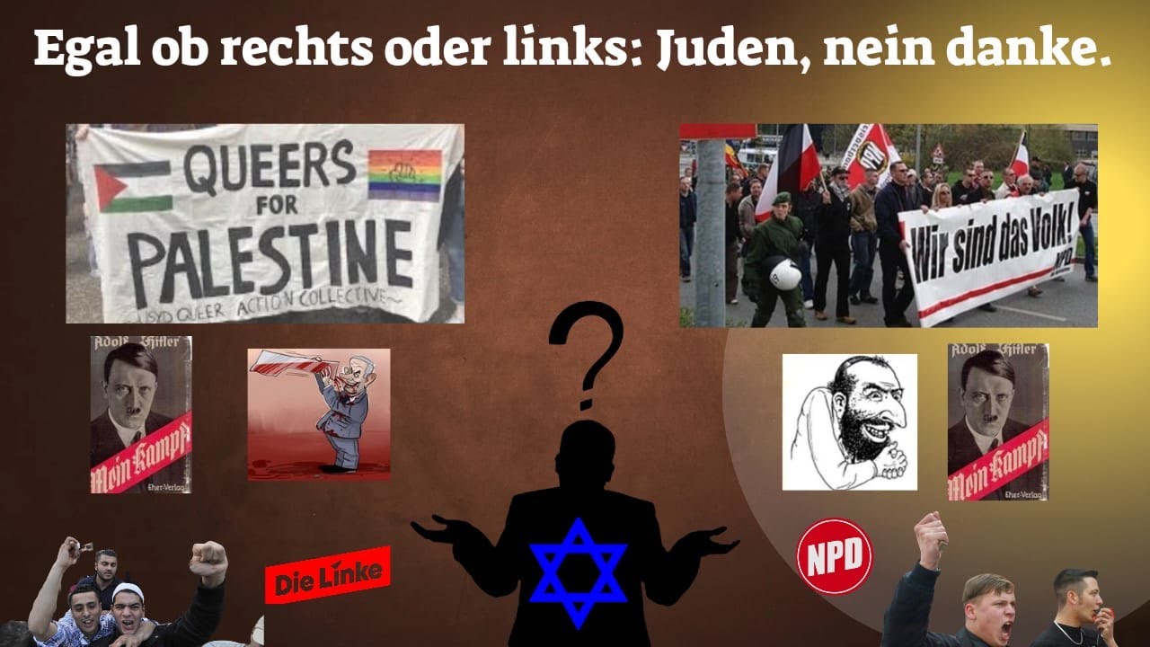 Antisemitismus von rechts und links: Die Wahrheit über Judenhass