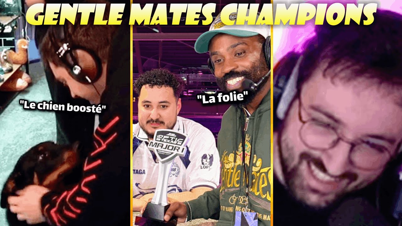 GENTLE MATES CHAMPION de COD, Le CHIEN BOOSTE de ALPHACAST - La Crème de Twitch #486