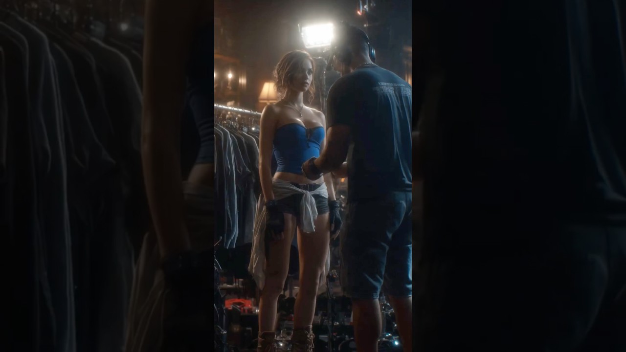 Resident Evil 1 Live Action Behind the Scenes #residentevil #ps5 #shorts #aiart