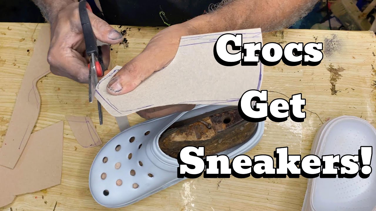 Преображение Crocs в Кроссовки | Уникальный DIY-проект