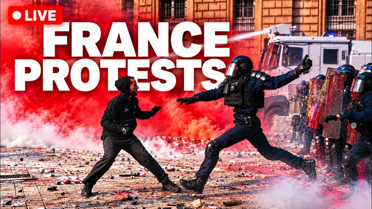 France Protest LIVE: Paris Protest Turns Violent | Macron's Big Statement | Over 1,200 Arrested
