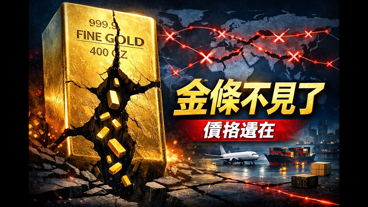 金條不見了！價格還在#黄金 #白银 #贵金属 #美股 #投資 #財富流 #熱門 #etf #金融 #2026 #美元 #美股分析 #财富 #全球金融