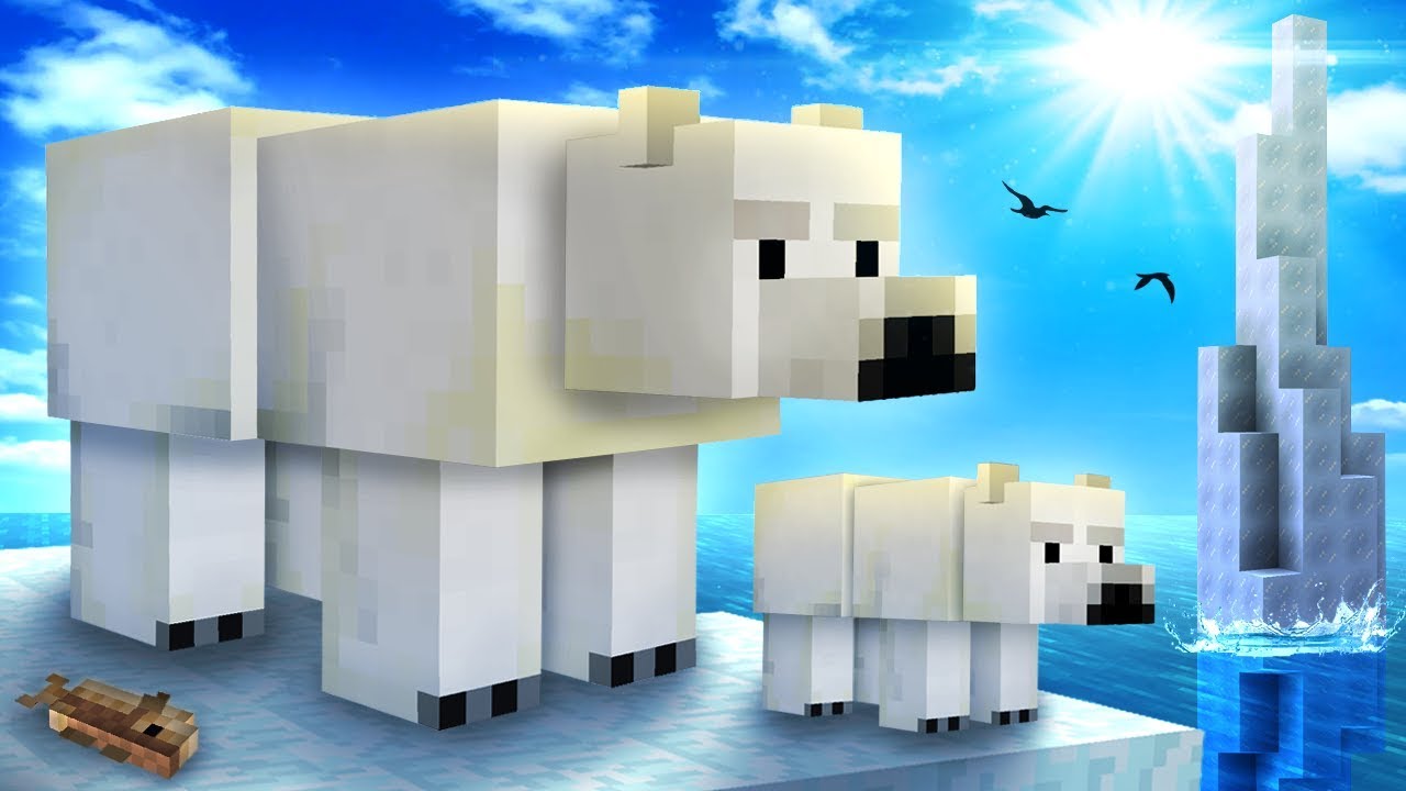 Everything You Need To Know About POLAR BEARS In Minecraft!