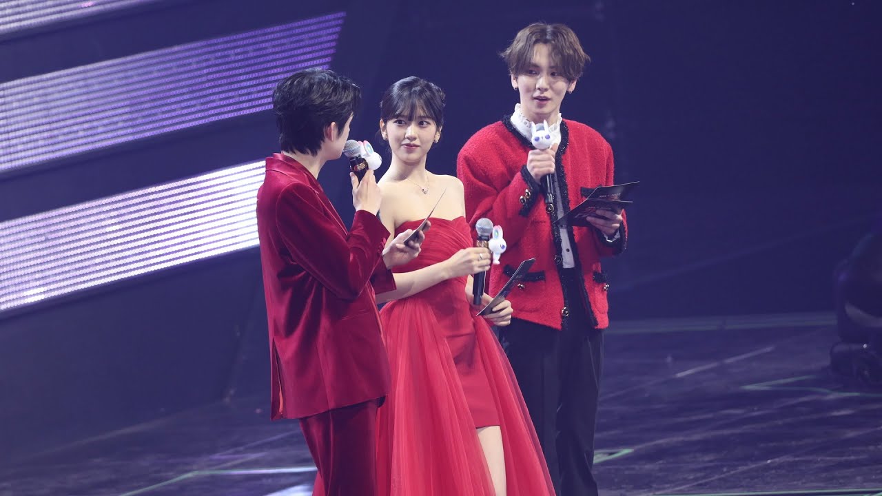 [4K] 231225 안유진, 연준, 키 MC 댄스 Dance 챌린지 직캠 fancam