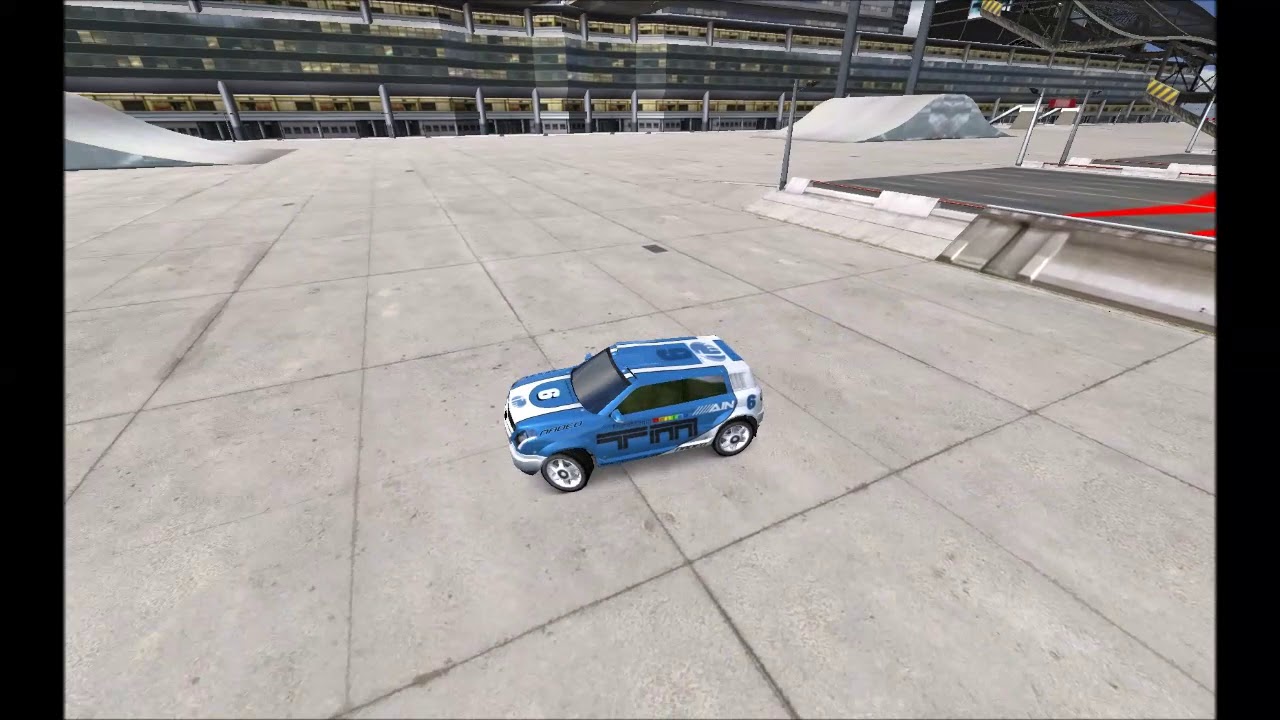 Trackmania United Forever: Stunt D1 - 1110 pt. (Author Medal)