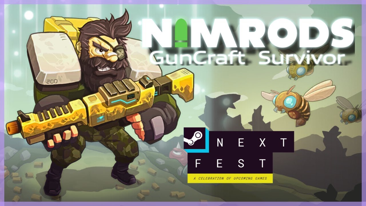 NIMRODS: GunCraft Survivor - Bullet Heaven Gun Crafting - Steam Next Fest June 2024