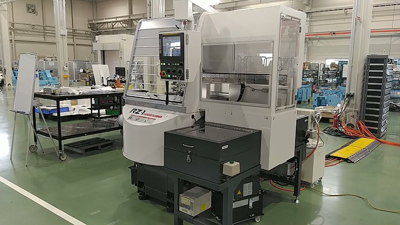 球面加工機【旋削・研削】 RZ-1 Automated Ball Turning  grinding CNC Lathe