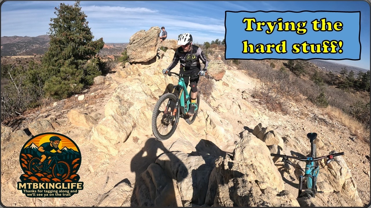 Over 55 Finding my MTB Life.  Finding the right gear for the right rock!