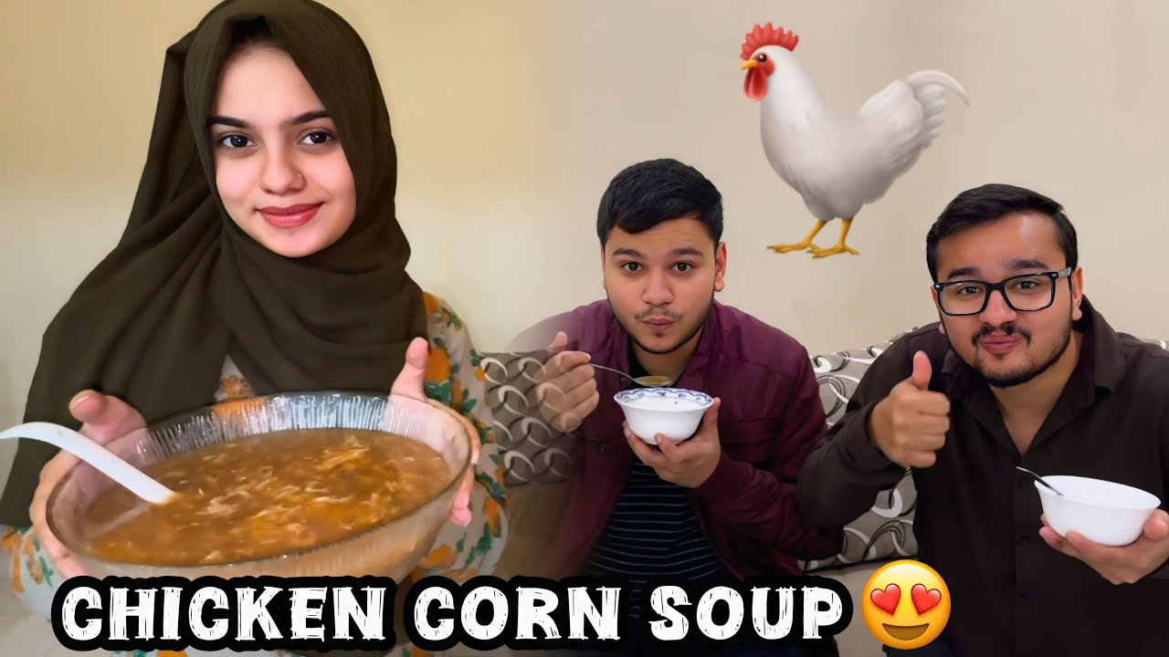 Resturent style chicken corn soup🌽🍜with recipe poori dunya mai esa nahi milta😂