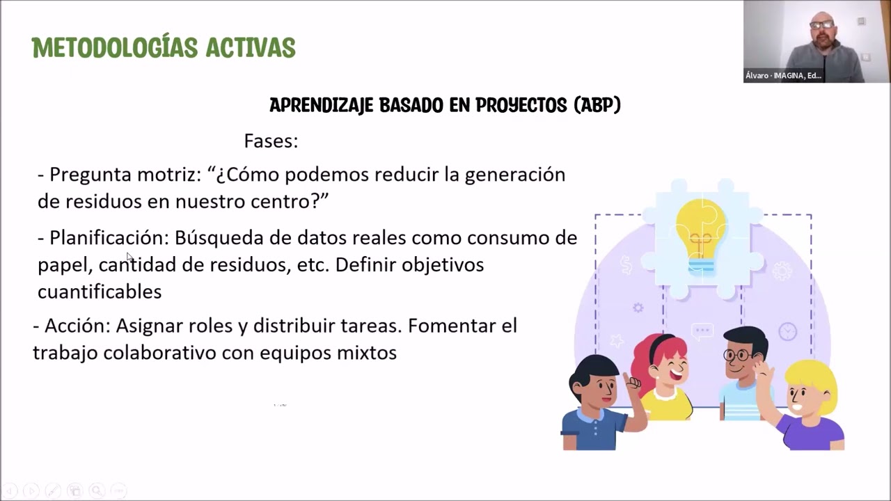 Webinar Innovar para educar | Programa RECAPACICLA