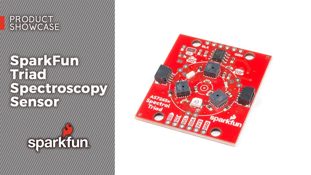 Product Showcase: SparkFun Triad Spectroscopy Sensor
