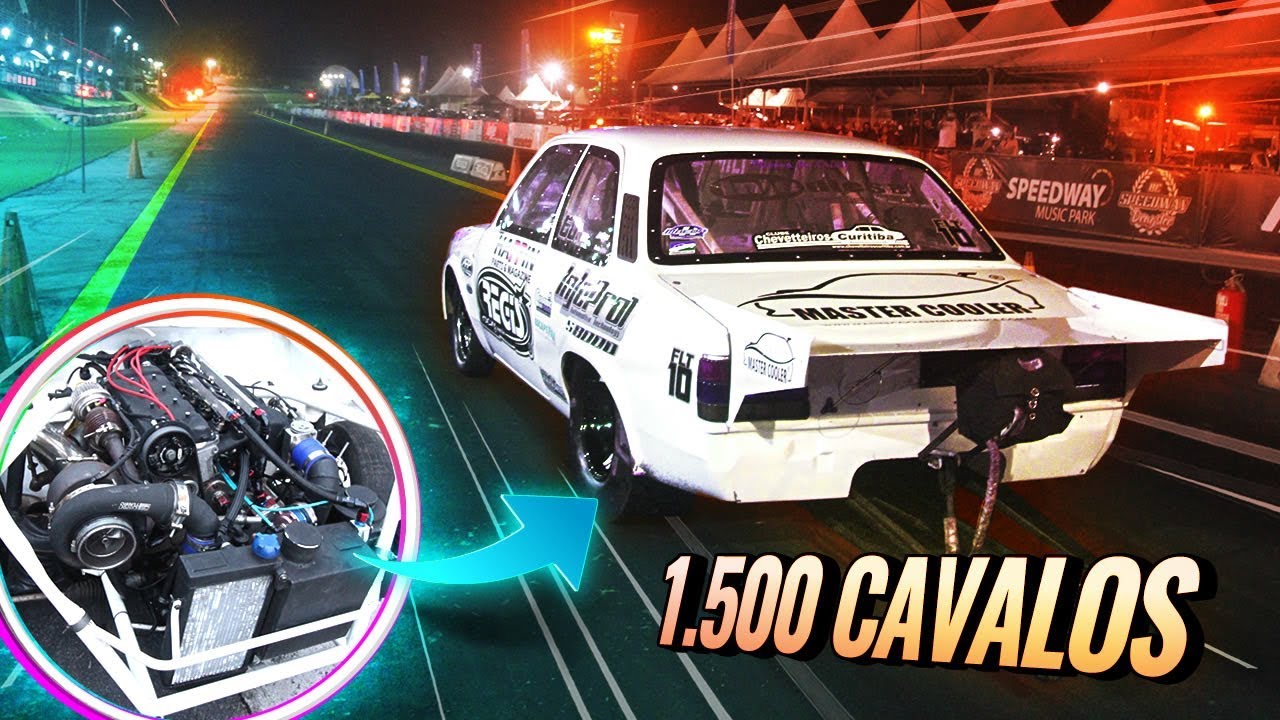ACELEREI UM CHEVETTE DE 1500 CAVALOS!
