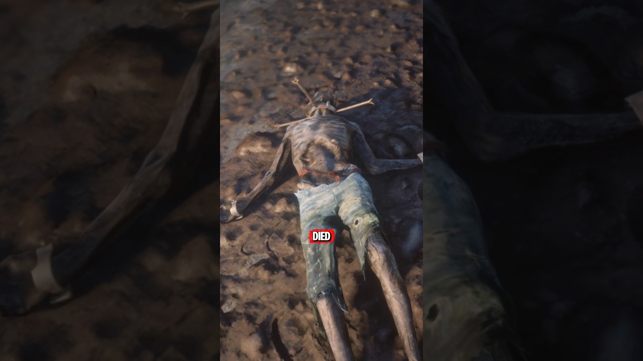 Самая тревожная скрытая загадка RDR2, которую никто не разгадал.