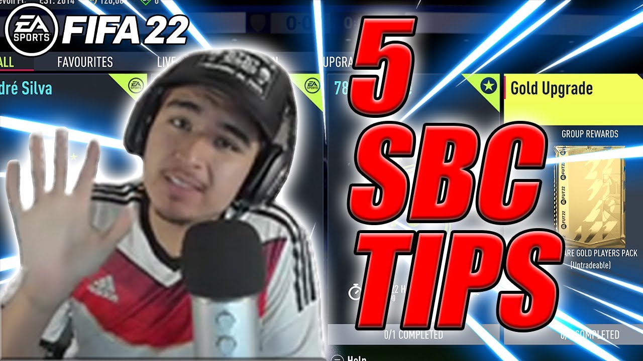5 TIPS TO COMPLETE ANY SBC IN FIFA 22 🙏✔