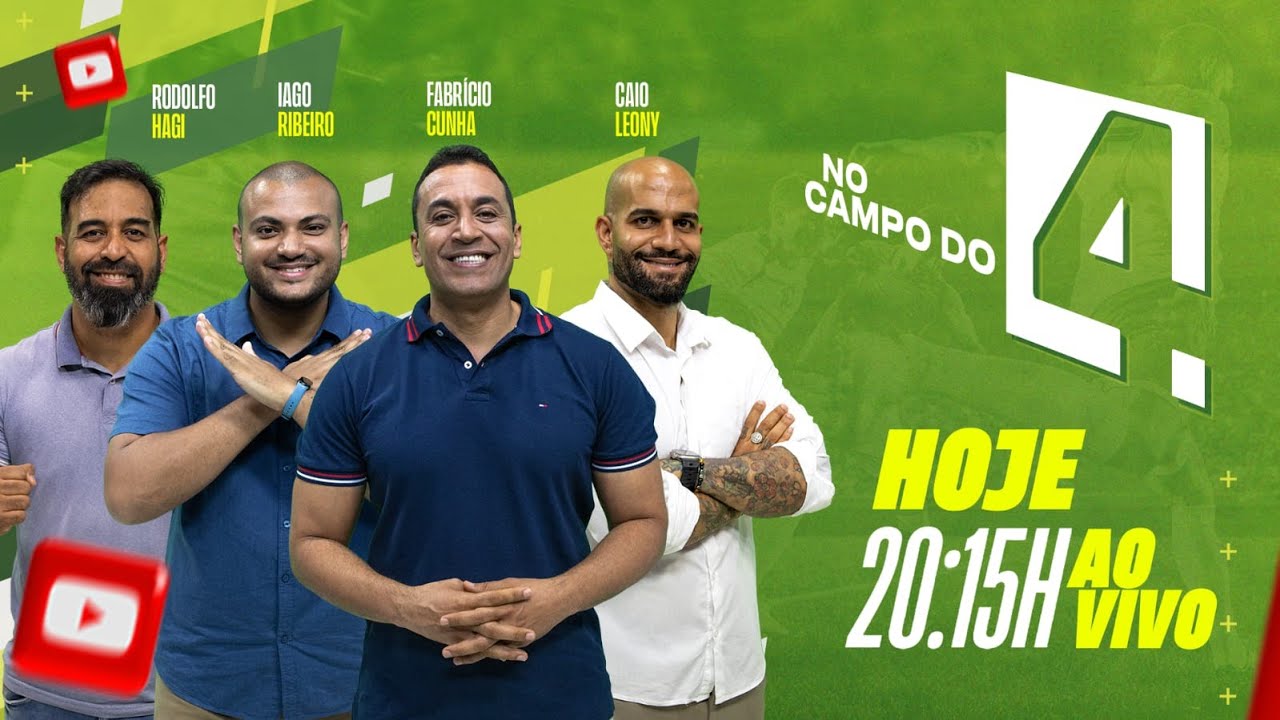 AO VIVO | NO CAMPO DO 4  12/01/26 AQUI A RESENHA &Eacute; PROFISSIONAL